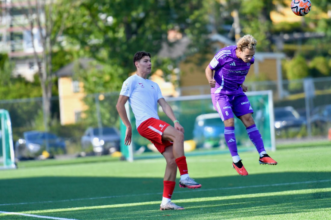 Hafskjold med nok en sterkt kamp for oss (Foto: KB Sportsmedia)