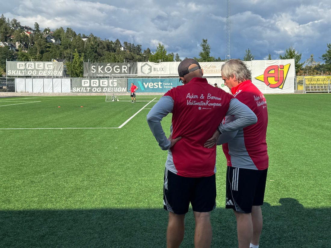 Testresultater: Knut Nielsen og Rune Breifossmo var fornøyde med a-lagets resultater etter onsdagens Nordlie-test