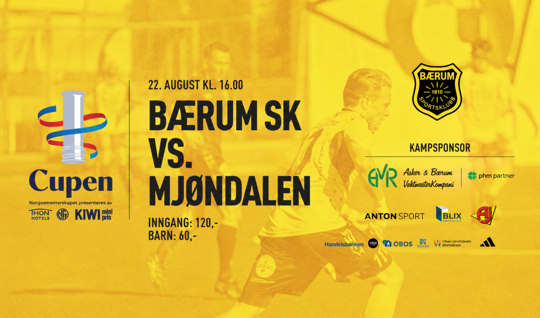 Neste kamp: Førstkommende lørdag ønsker vi Mjøndalen velkommen til AJ Arena for 1.runde i NM 2027