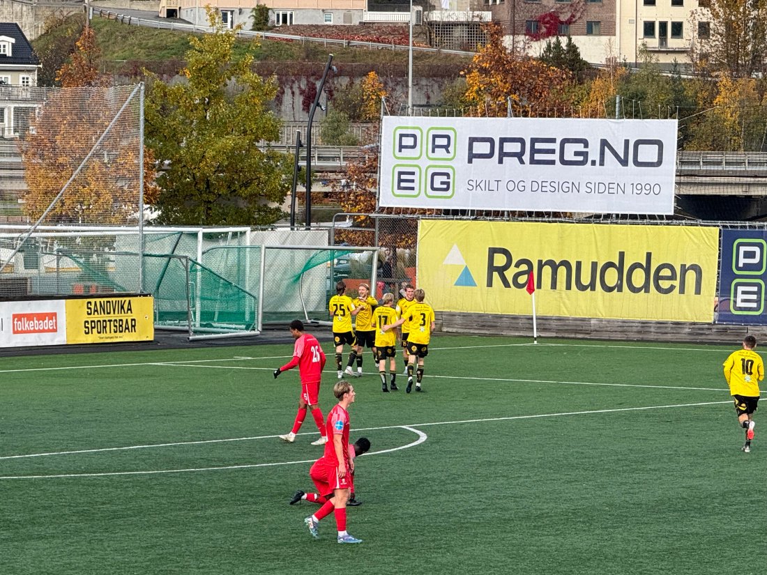 Bransmål: Lasse Bransdal banket inn nok en scoring i gult i år.