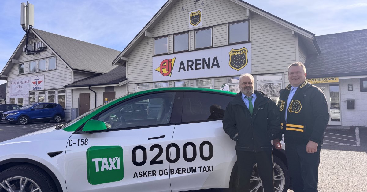 Taxi 02000 kjører deg trygt hjem fra AJ Arena / Bærum SK