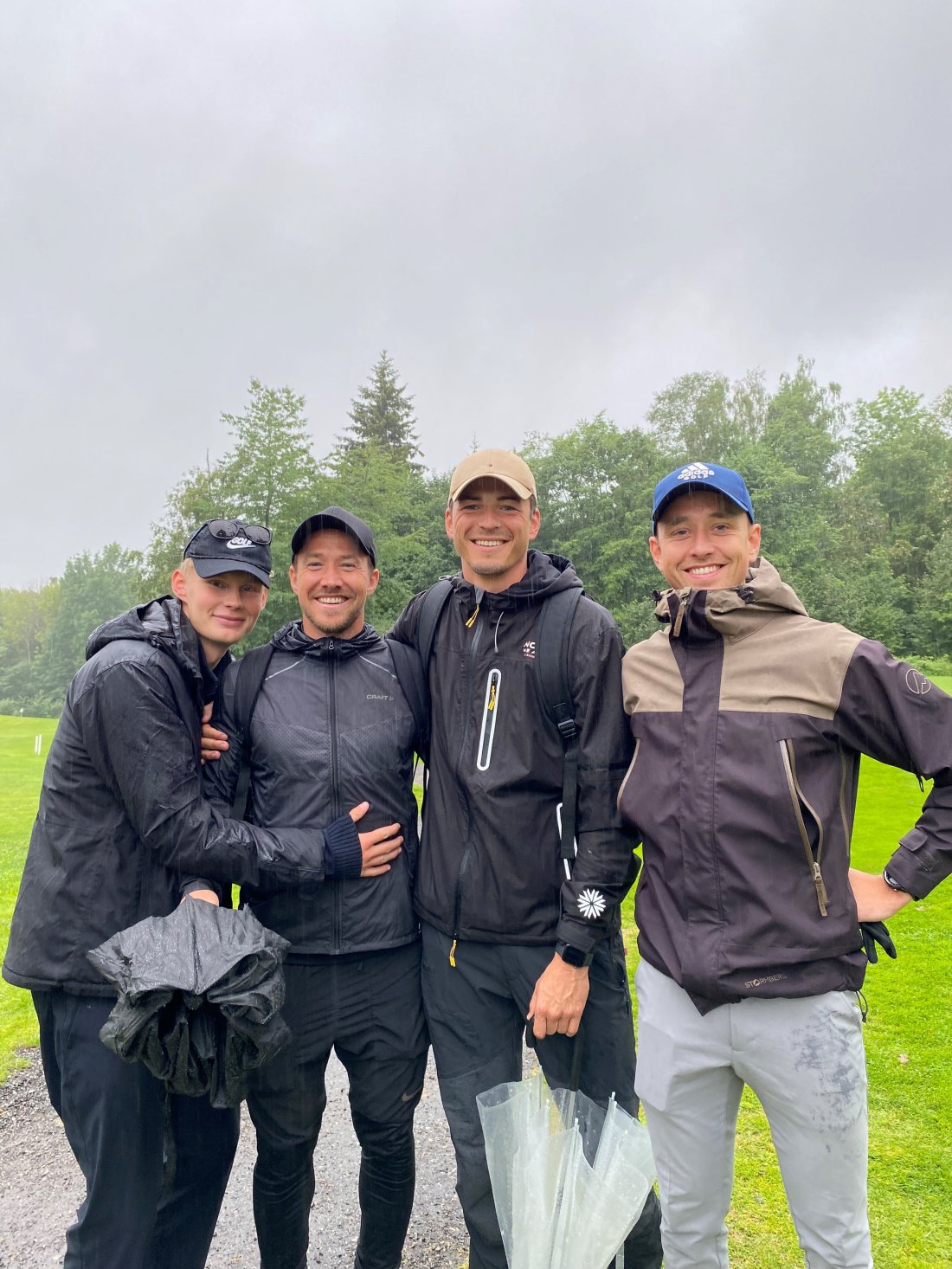 Team Frobs: August Frobenius, Erlend Sivertsen, Andreas Vedeler og Marius Augdal