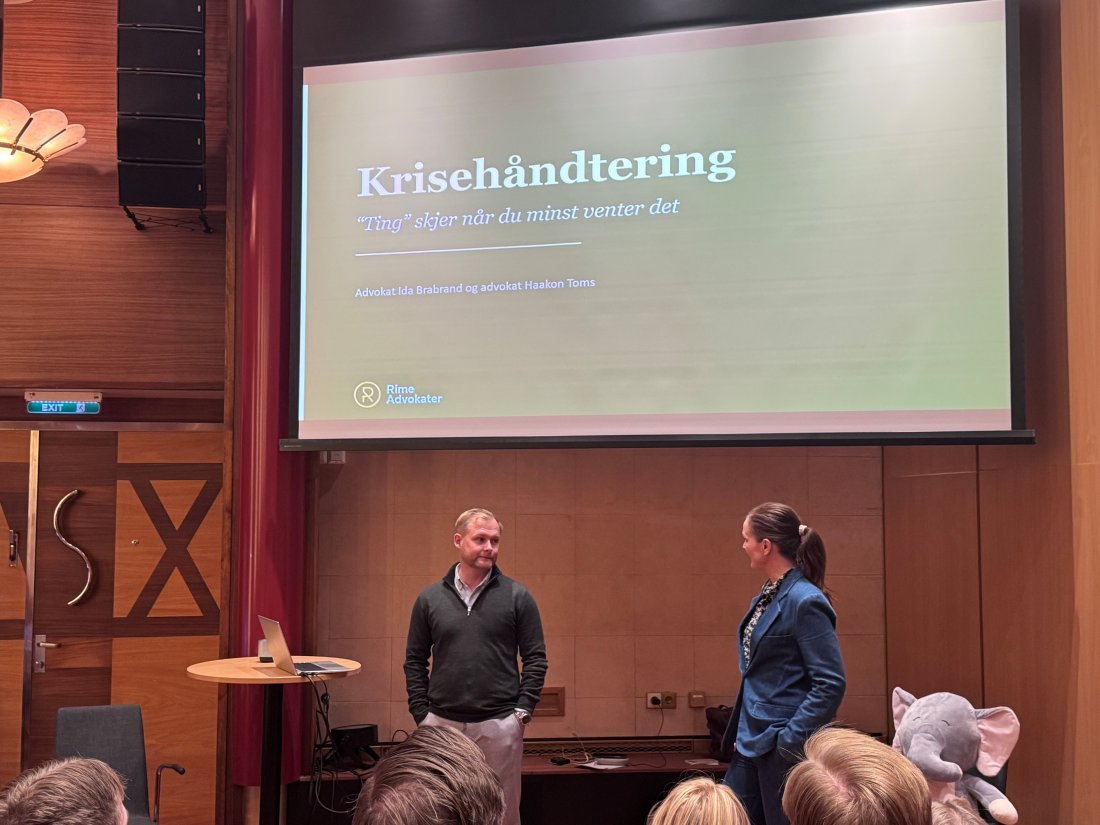 Ting skjer når du minst venter det: Haakon Toms og Ida Brabrandt tok oss gjennom flere aktuelle scenarioer